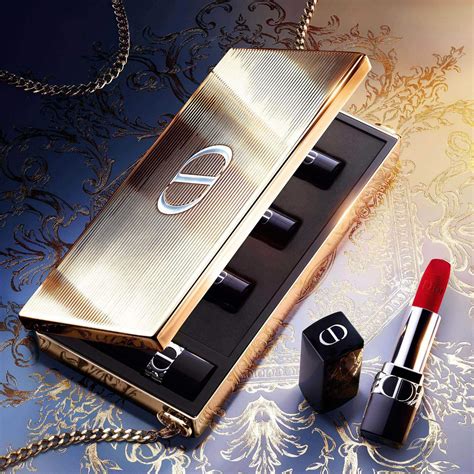 dior rouge dior minaudiere|christian dior lipstick clutch.